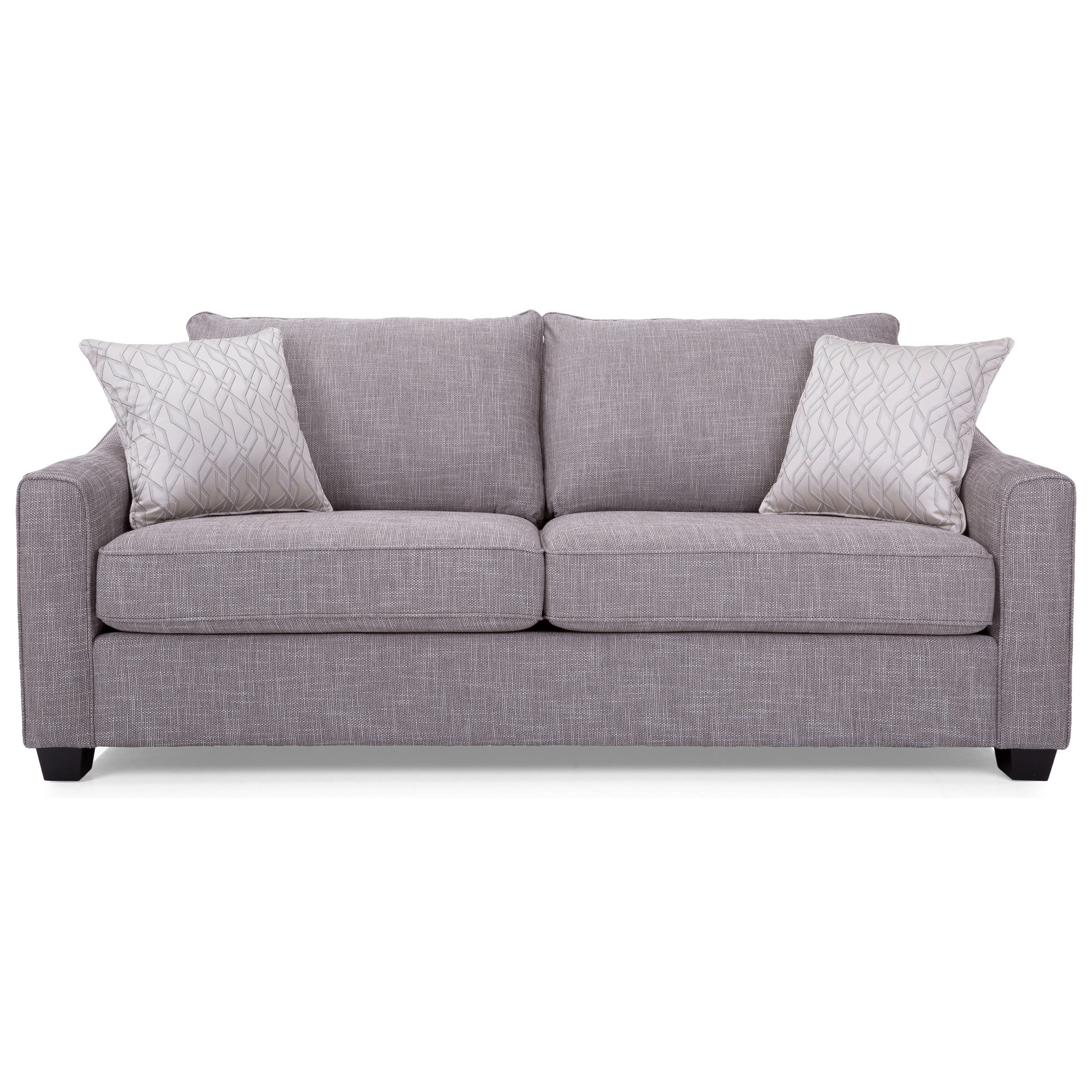 Decor-Rest 2981 2981 SOFA Contemporary Sofa with Wood Feet